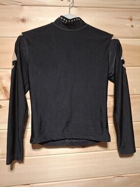 Youth Equitation Top & Vest with Studded Collar